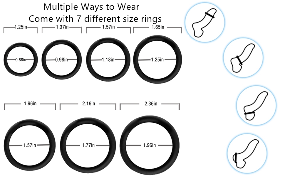 7 size rings