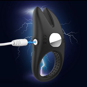 Rechargeable vibrating ring