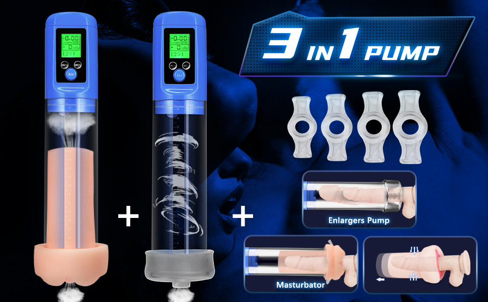 men Automatic Vacuum Enlargement Extend Pump