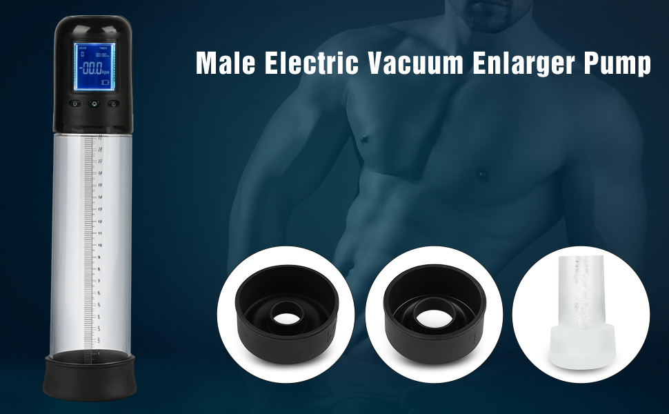 Electric Enlargement Vacuum Pump,Enlarge Air Pressure Device for Men