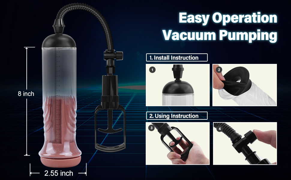 Peni*s Vacuum Pump Peni*s Enlarger Enlargement Extend Pump