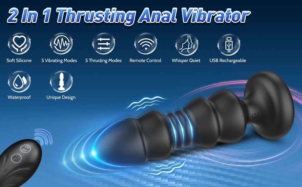 Thrusting Anal Vibrator