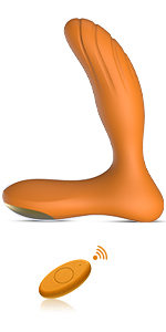 Orange Vibrating Prostate