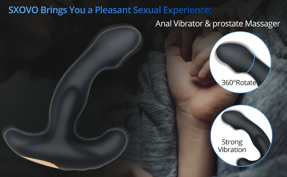 Male Prostate Anal Vibrators Unisex Massager