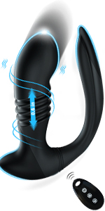 thrusting anal vibrator