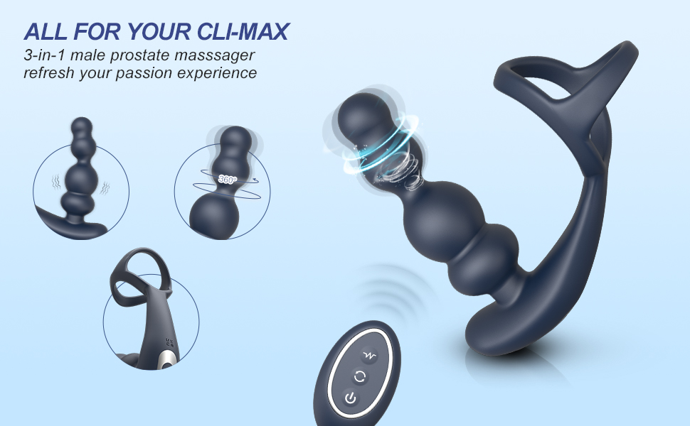 3 in 1 Male Protate Massager