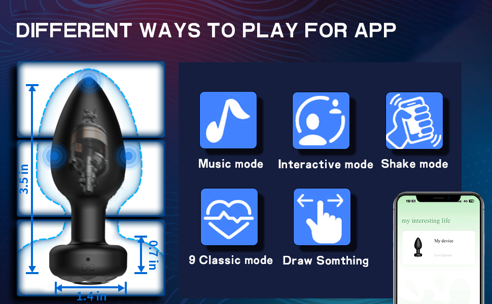 App phone Controlled Vibrator