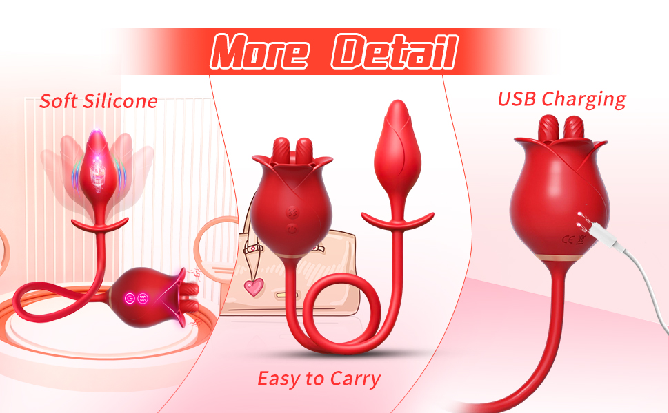vibrator with Anal Butt Plug
