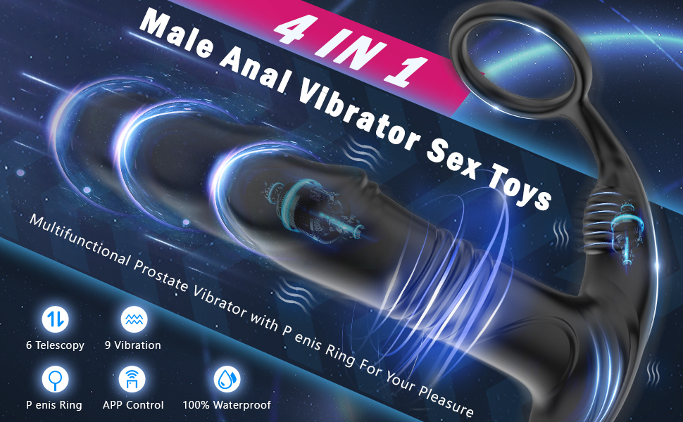 App Anal Vibrators Large with Shock Function 