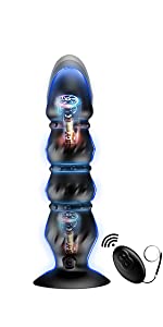 Vibrating Anal Beads Butt Plug