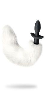 Vibrating Anal Foxtail Plug