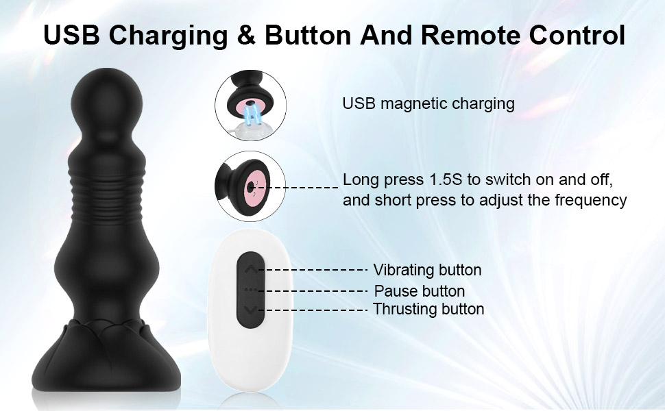 Anal Butt Plug Stimulator