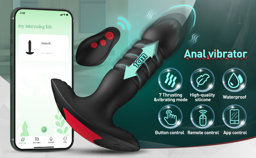 Anal vibrator
