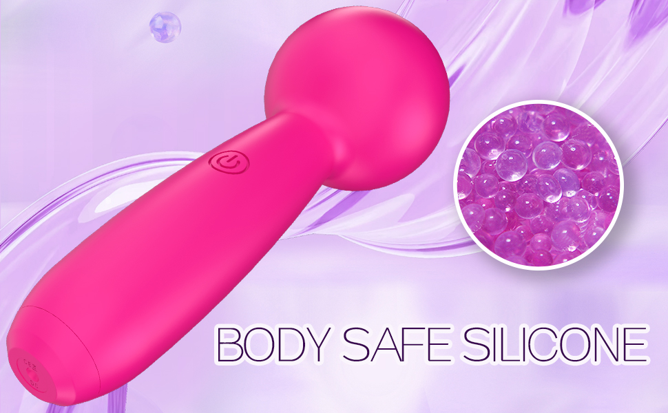 USB rechargeable portable vibrating wand