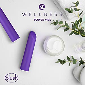 wellness power vibe laying down next to plant and moisturizer