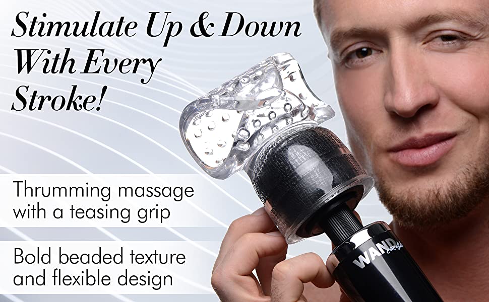Stimulate up & down with every stroke!