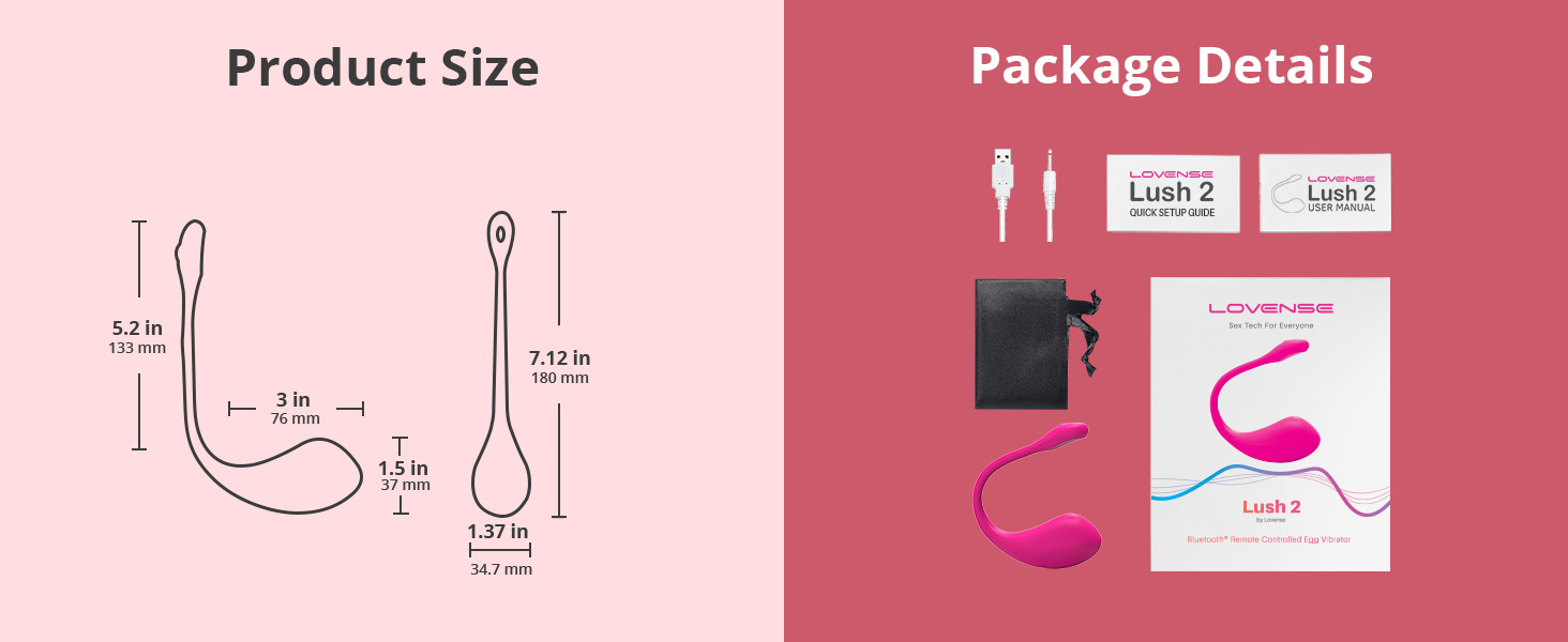 6k Lush 2 Bullet Vibrator for Women