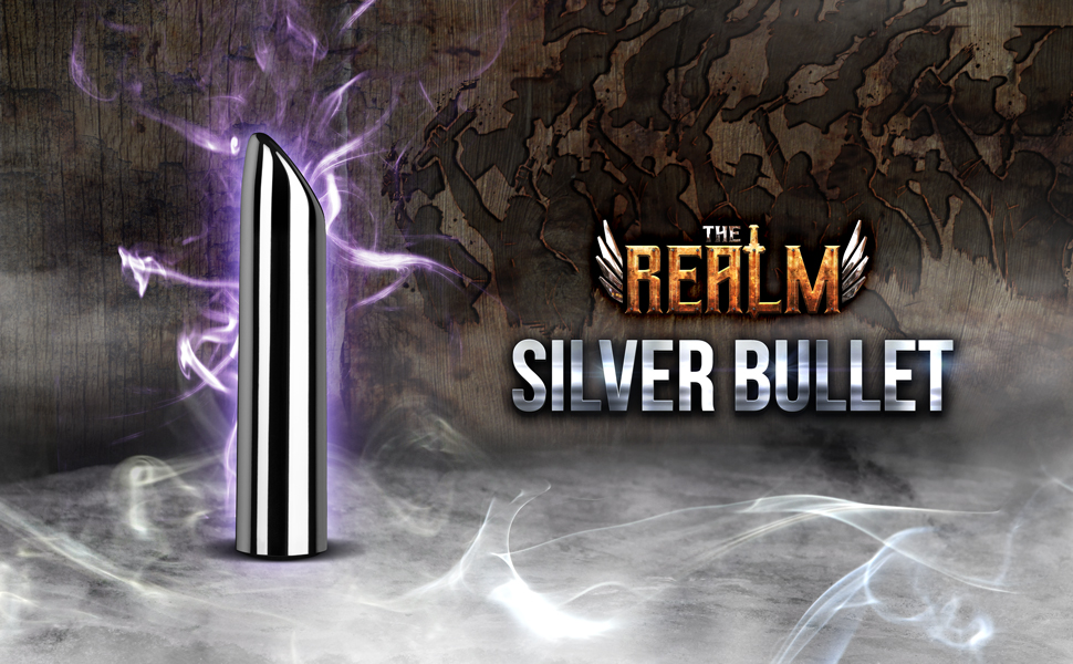 blush novelties the realm Silver rechargeable bullet truly deep rumbly vibrations
