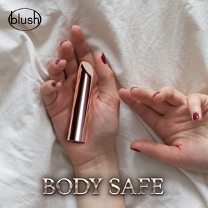 blush novelties the realm silver rechargeable bullet body safe responsibly made by blush novelties