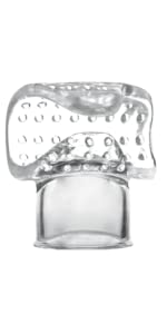 transparent wandessentials wand essentials vibrastroke vibra stroke adapter tip attachment for wand