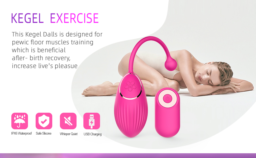 X-pidany Kegel Balls Exercise Product for Women Bladder Control Pelvic Floor Tightening