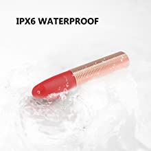 Waterproof (IPX6)