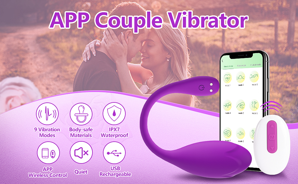 Wearable Couple Vibrator