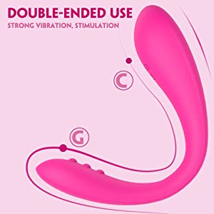 double end vibrator, women\'s vibrator, flexible vibrator, couples vibrator