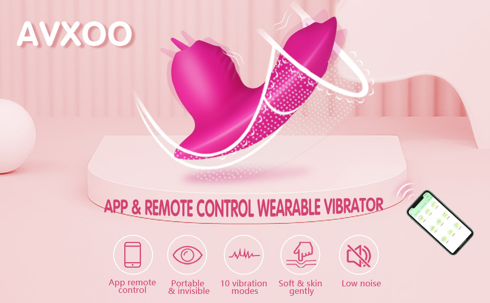 APP & remote control wearable vibrator