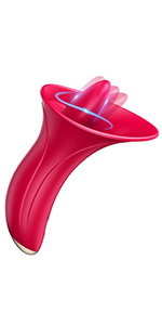 Licking vibrator