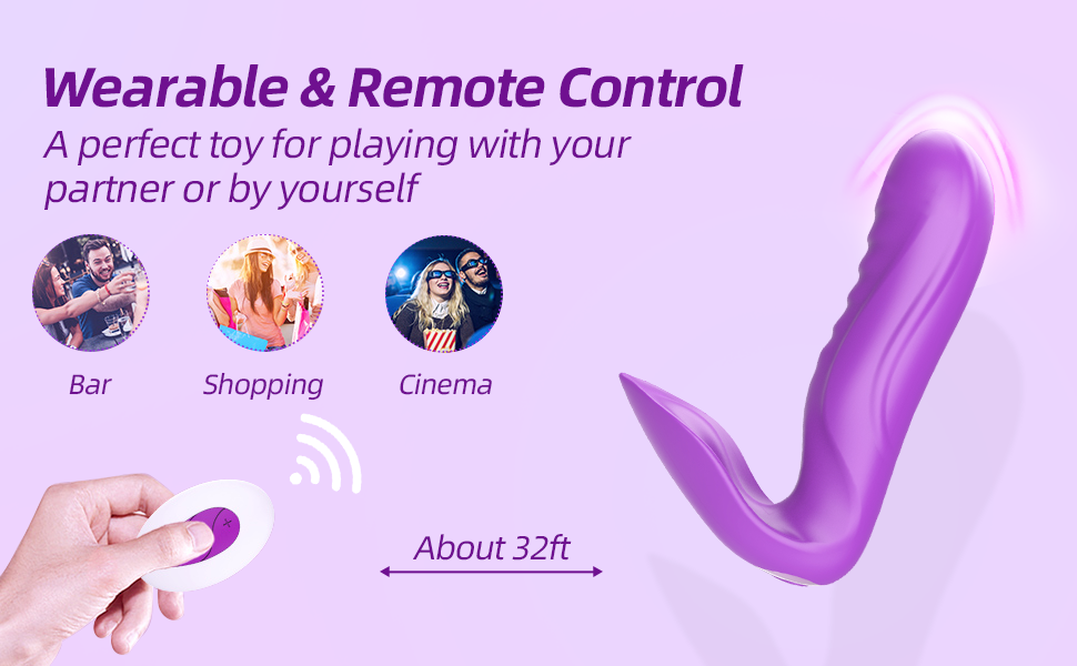 Pulsating Wearable Vibrator