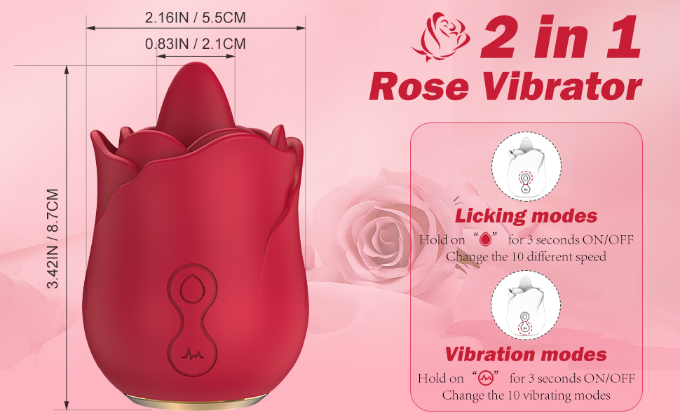 Rose Toy Vibrator for Women