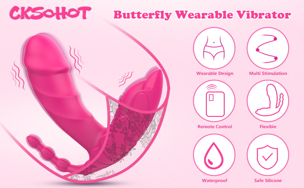 CKSOHOT butterfly vibrator