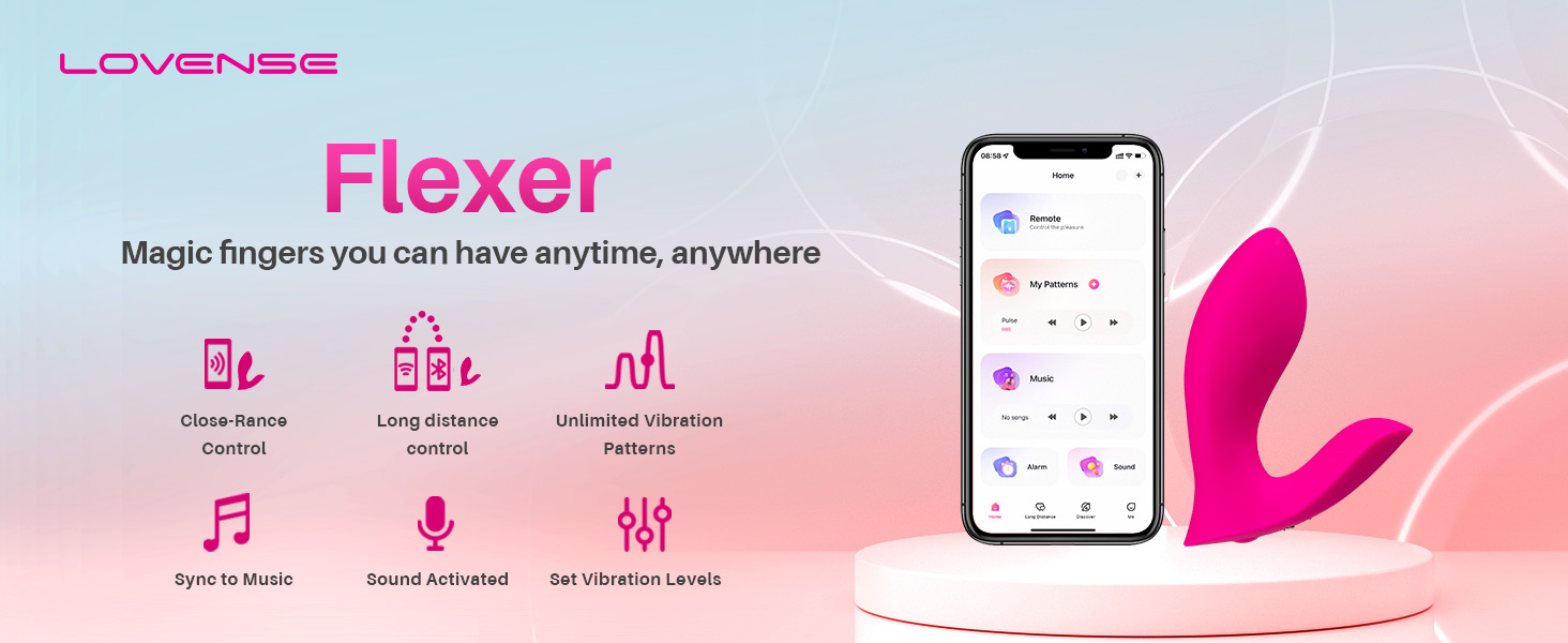 6k Flexer wearable panty Vibrator