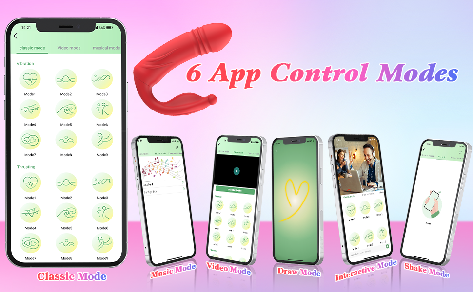 6 App Control Modes