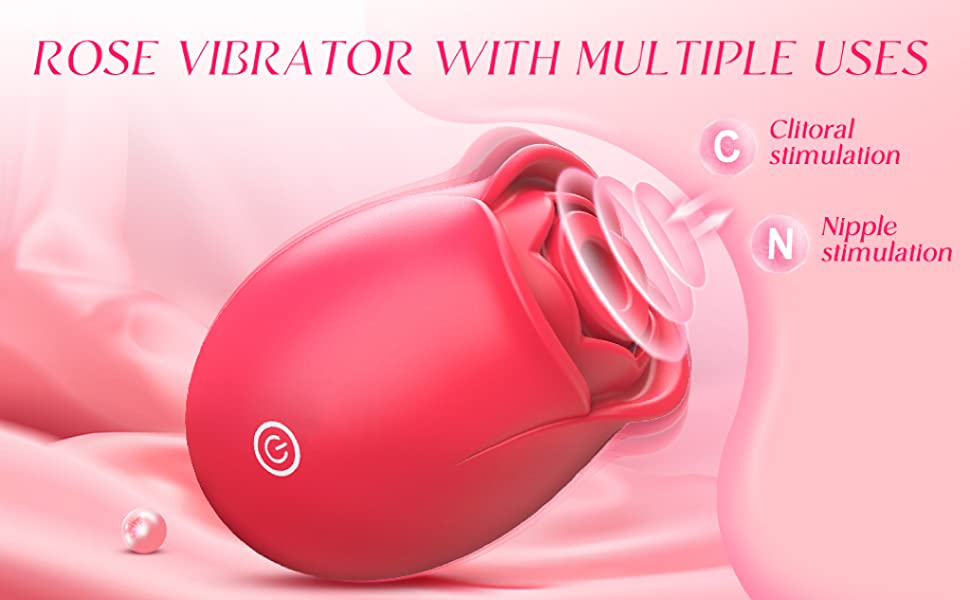 Rose Sucking Sex Stimulator for Women