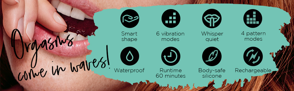 ROMP Wave Clitoral Massaging Vibrator 