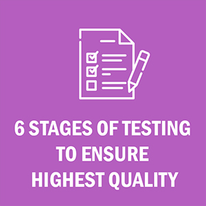 LuLu 8 massager goes through 6 stages of testing to ensure the highest quality