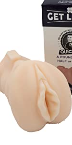 get lucky pound and a half of Silicone thick male masturbator