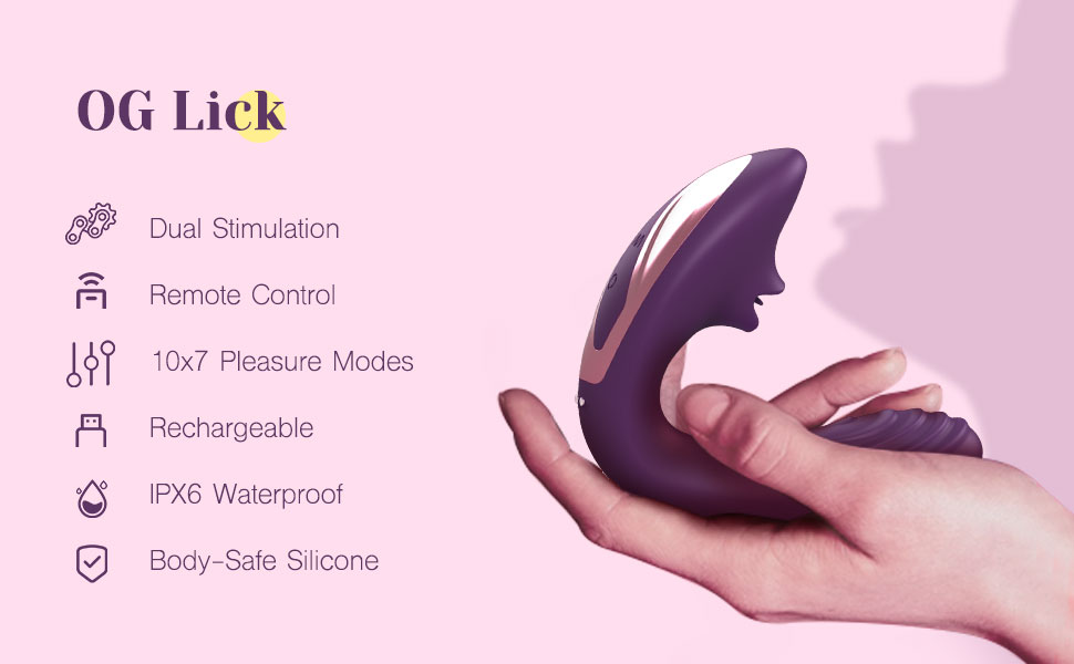 clitoral licking vibrator
