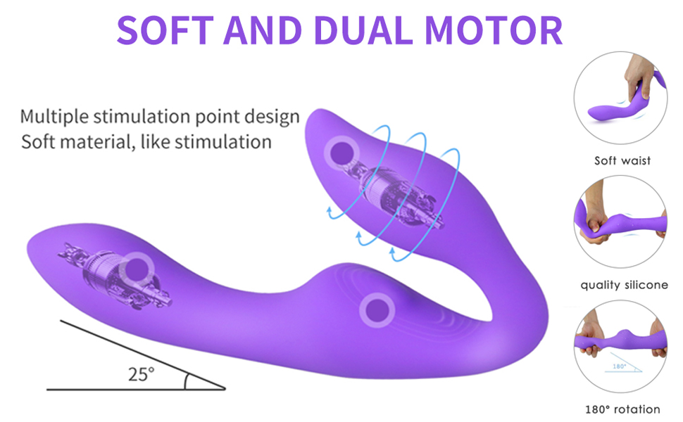 Rechargeable Couple Vibrator