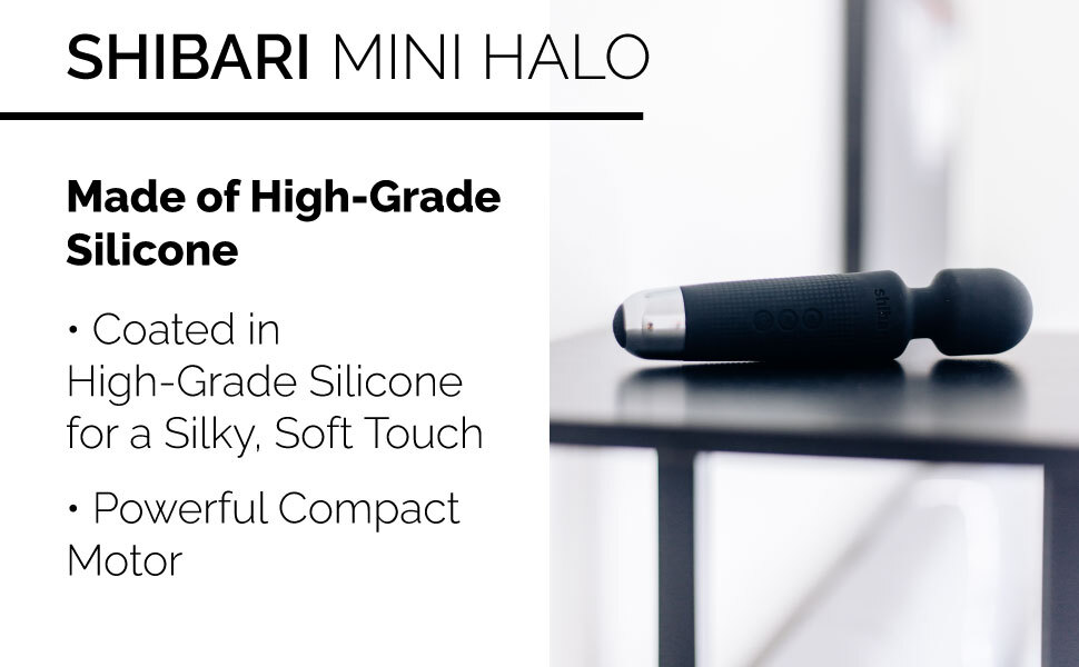 shibari mini halo made of high grade silicone for a silky soft touch only use with water based lube