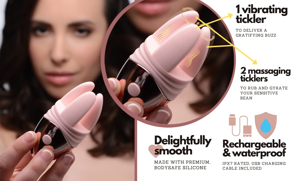 premium clit stimulator vibrator sucker massager for women sex toy pink rubbing fingers ticklers