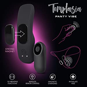 temptasia wearable panty vibe and vibration information with pictures on panties