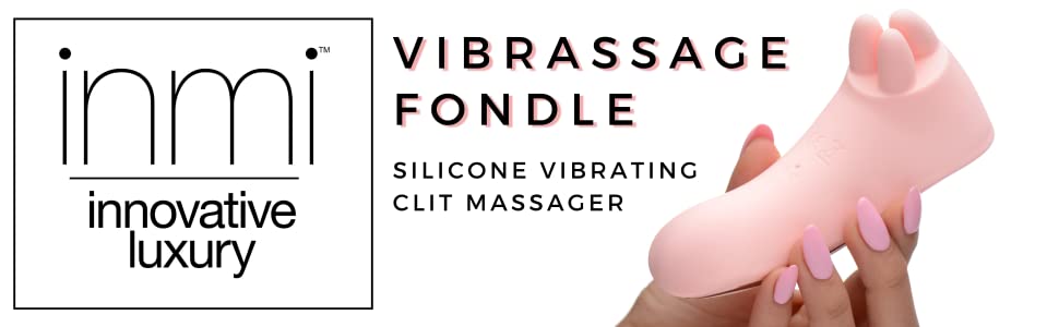 inmi vibrator sex toys clit stimulator portable nubs fingers vibrassage fondle vibra massage
