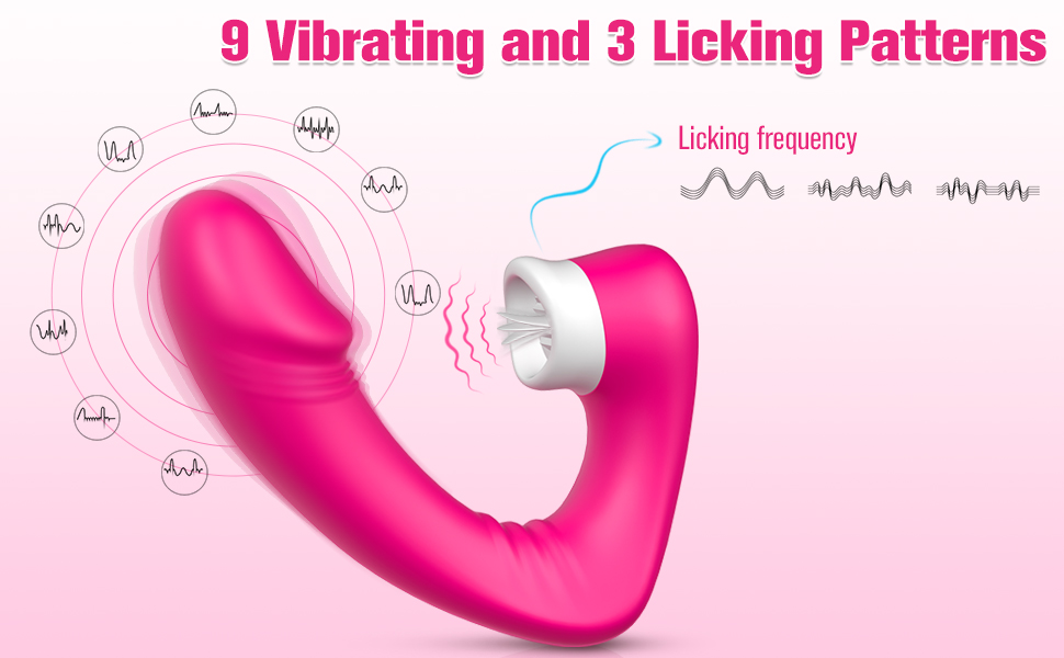 g spot clit licking dildo vibrator