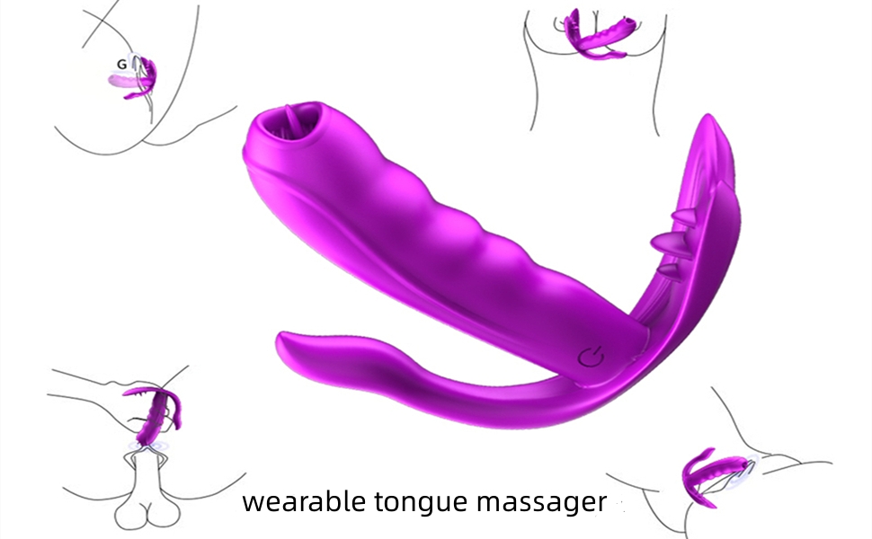 Wearable Panty Clitoral Vibrators