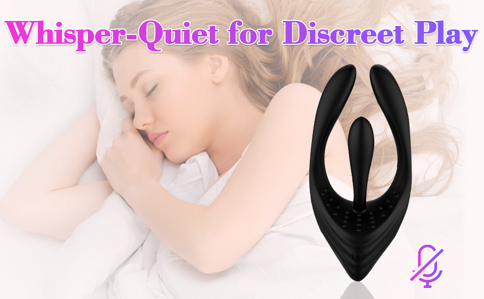 Couple Vibrator Tongue Clitoral Stimulation Sex Toy- Multivibrator Stimulator Rechargeable