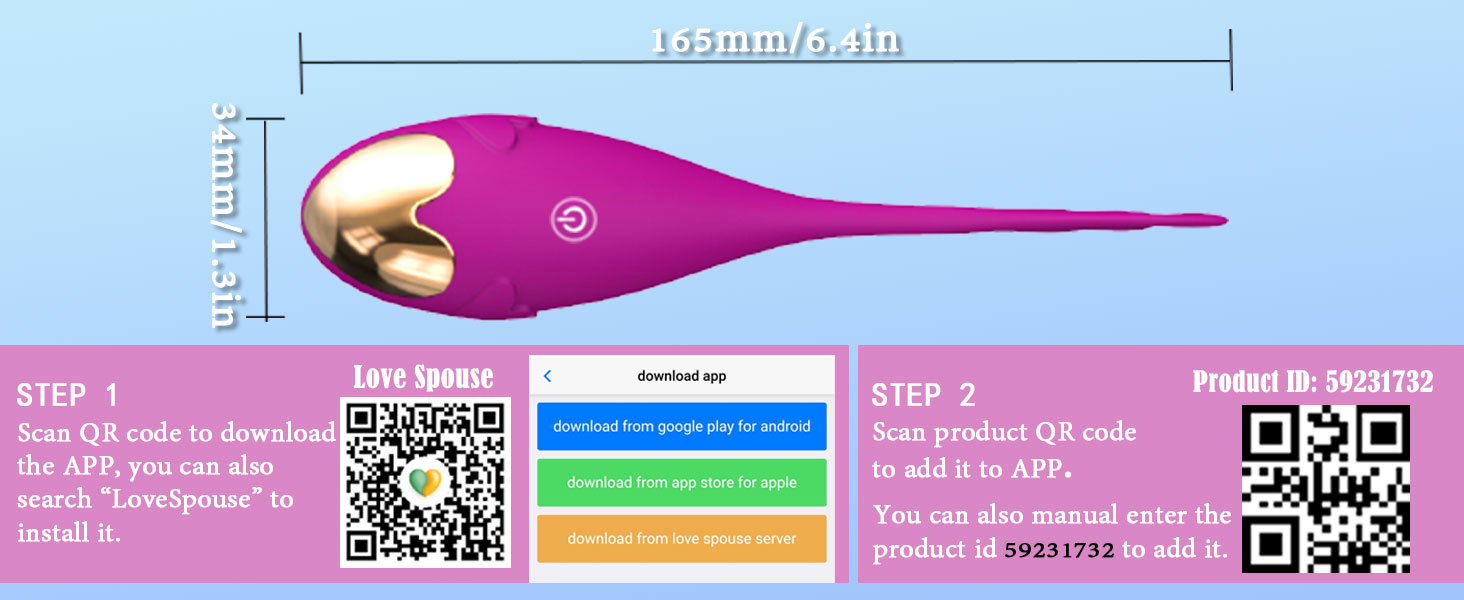 APP control egg vibrator