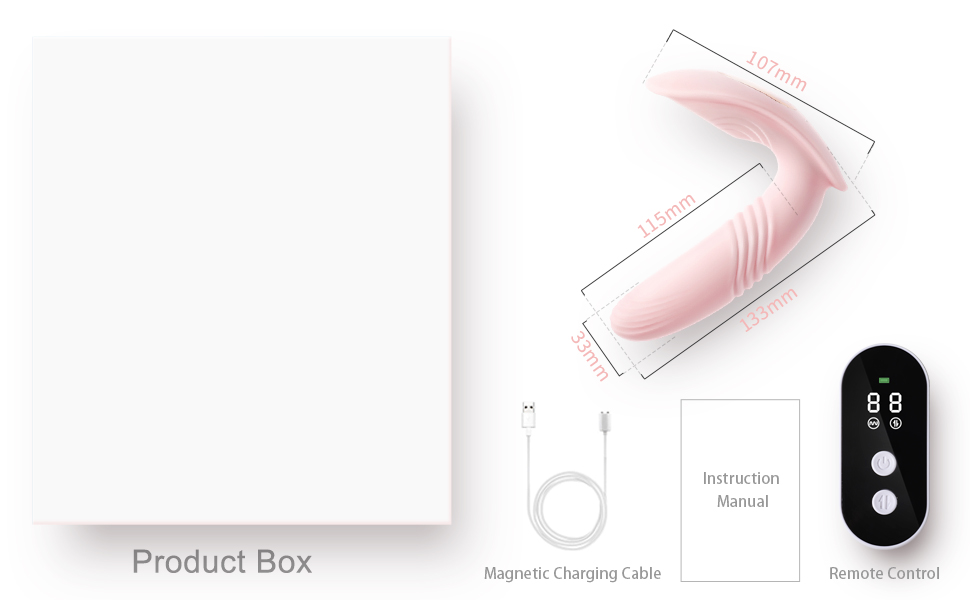 Wearable Thrusting Vibrator Sex Butterfly